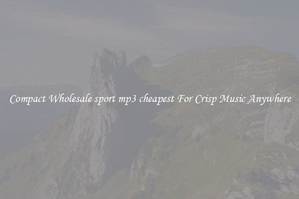 Compact Wholesale sport mp3 cheapest For Crisp Music Anywhere