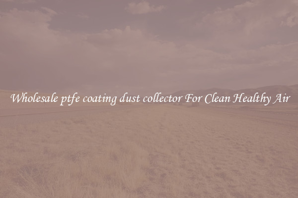 Wholesale ptfe coating dust collector For Clean Healthy Air