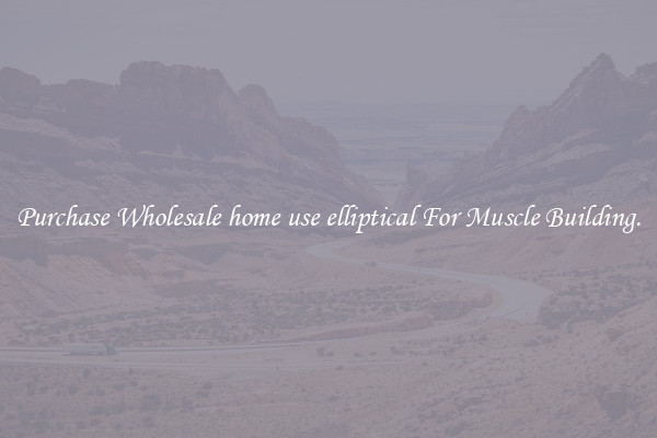 Purchase Wholesale home use elliptical For Muscle Building.