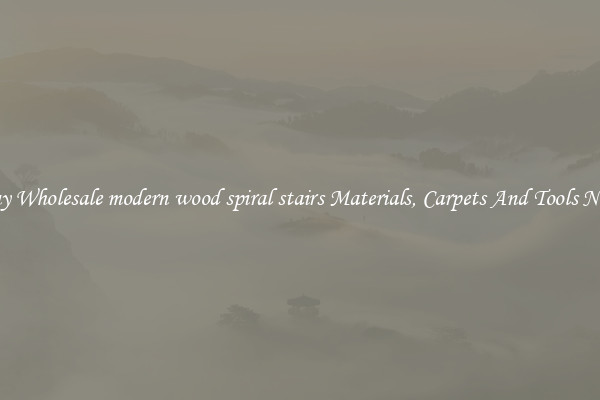 Buy Wholesale modern wood spiral stairs Materials, Carpets And Tools Now