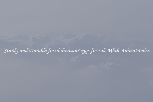 Sturdy and Durable fossil dinosaur eggs for sale With Animatronics
